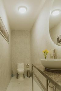 Baðherbergi á Kokoa Hotel Cusco