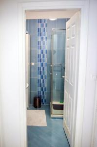 Koupelna v ubytování Apartman Dada