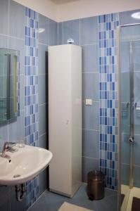 Koupelna v ubytování Apartman Dada