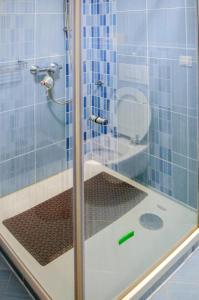 Koupelna v ubytování Apartman Dada