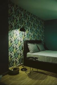 Katil atau katil-katil dalam bilik di A hidden gem in Volos *LUXURY HOME*