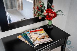 Posezení v ubytování La Casona Hotel