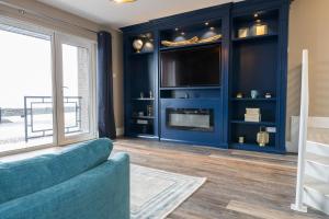 Posezení v ubytování Bayview Apartments