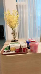Comida no cama e café (B&B) ou em algum lugar perto