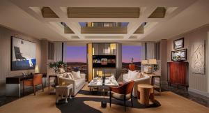 TV a/nebo společenská místnost v ubytování Wynn Las Vegas