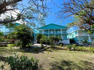 Zahrada ubytování Hideaways Exuma