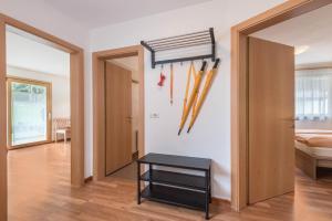 A bed or beds in a room at Hilber App Sass Rigais