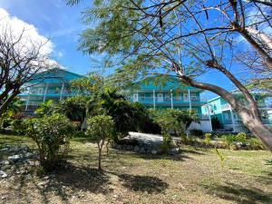 Zahrada ubytování Hideaways Exuma