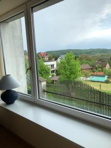 Balkón nebo terasa v ubytování Willa Wicko - Międzyzdroje - apartamenty z aneksem - widok na Zalew Szczeciński