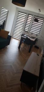 Posedenie v ubytovaní Apartament u Kasi z widokiem na Zamek Malborski
