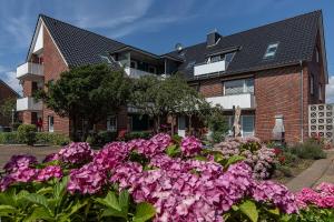 En have udenfor Haus Treibholz Apartment 6