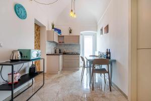 Kuchyň nebo kuchyňský kout v ubytování Zephir Apartments