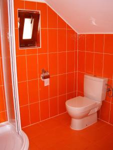 Koupelna v ubytování Apartmán Pohoda