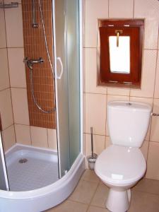 Koupelna v ubytování Apartmán Pohoda