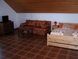 Posezení v ubytování Apartmán Pohoda