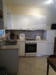 Kuchyň nebo kuchyňský kout v ubytování Sofia & Lakis House + 31 fotografií