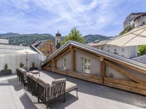Nespecifikovaný výhled na hory nebo výhled na hory při pohledu z hotelu