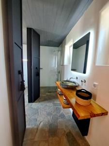 Koupelna v ubytování Mykonian Art Homes - Casa Noe