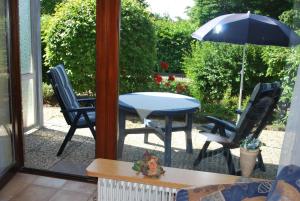 Zahrada ubytování Haus Nordseeblick Wohnung 10