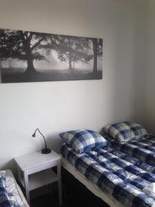 Postel nebo postele na pokoji v ubytování Kullan