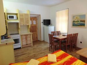 Kuchyňa alebo kuchynka v ubytovaní Apartmány Ilona