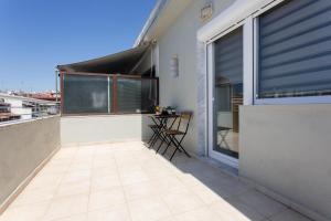 Balkón nebo terasa v ubytování Suggrou Apartment