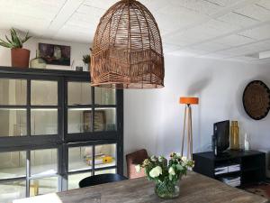 TV a/nebo společenská místnost v ubytování Saskia's loft mazan