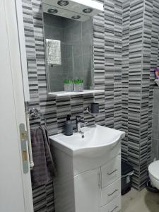 Baðherbergi á Apartman SILVER