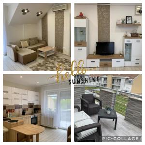 Kuchyňa alebo kuchynka v ubytovaní Furó-Lak 2 Apartman Hajdúszoboszló
