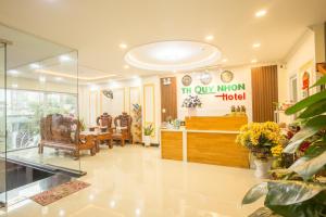 Vstupní hala nebo recepce v ubytování TH Quy Nhơn Hotel