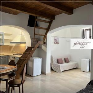 Χώρος καθιστικού στο Trullo dei Santi