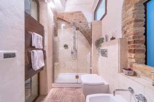 Koupelna v ubytování Casa Bardi