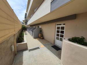 A balcony or terrace at Zannis Hotel
