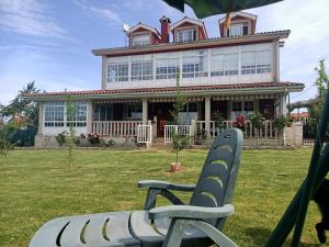 Zahrada ubytování O Seixo 1