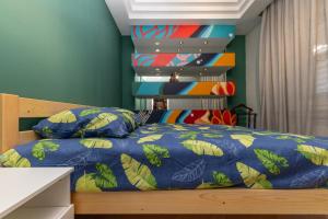 Giường trong phòng chung tại Wanderlust boutique hostel