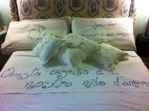 A bed or beds in a room at Holiday Home La Casetta delle Candele