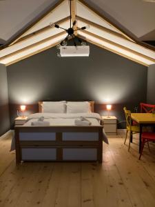 Setusvæði á Borjomi Yellow Hotel