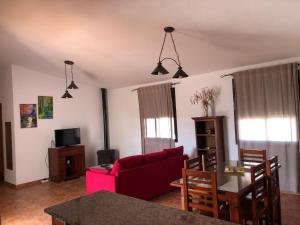 TV a/nebo společenská místnost v ubytování Chalet Ventura Conil