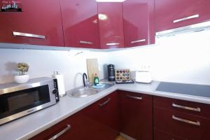 Kuchnia lub aneks kuchenny w obiekcie Stadtjuwel l BG10