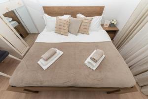 Postel nebo postele na pokoji v ubytování Luxury Apartment SMILE