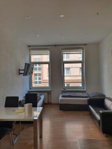 Χώρος καθιστικού στο AT-Apartments - Hannover-Mitte