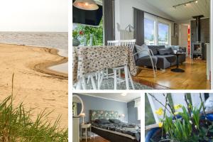 Posezení v ubytování Lanternan 37 Skrea strand Falkenberg