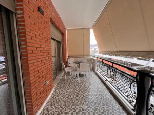 Balkón nebo terasa v ubytování Habitat Hotel Tirana