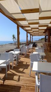 Een restaurant of ander eetgelegenheid bij Galaxy Beach Hotel Alanya