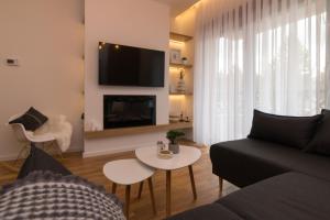 TV a/nebo společenská místnost v ubytování Apartman Čari na Tari