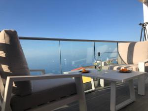 A seating area at La dolce vita , fronte mare