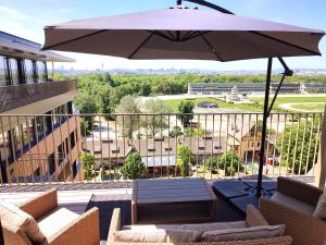 Kép Panorama Apartment Vienna - free parking, sauna & fitness szállásáról Bécsben a galériában