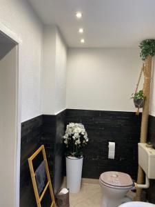 A bathroom at Ferienhaus am Bergl