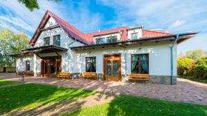 Budova, v ktorej sa apartmánový hotel nachádza