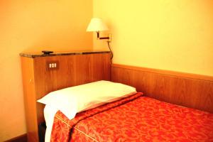 Postel nebo postele na pokoji v ubytování Hotel Vecchia Milano